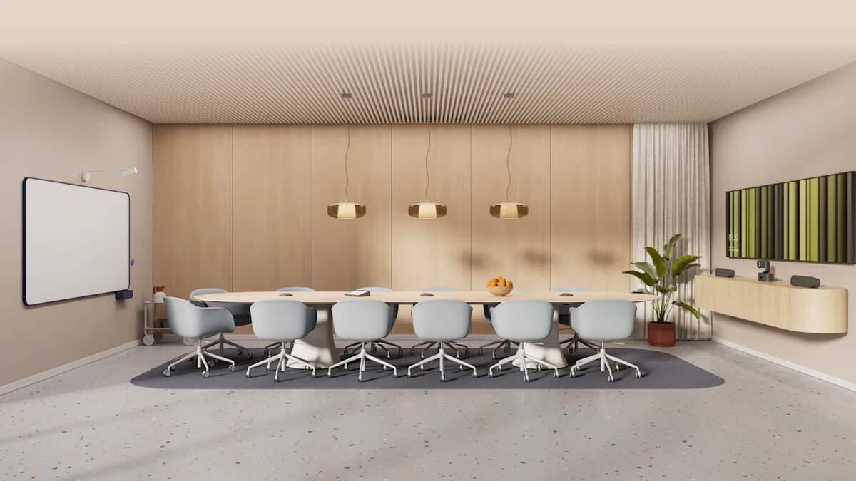 Caméra de visioconférence Logitech Rally AI Camera Pro vue de face