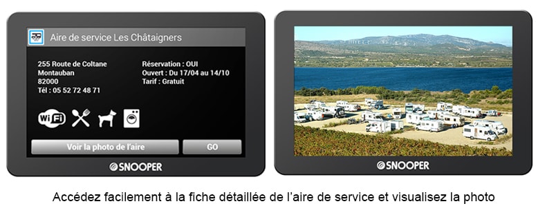 GPS camping car Snooper CC6200 Essentiel: Achetez en ligne