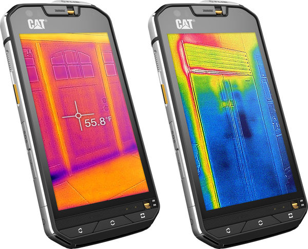 cat s 60 smartphone caméra thermique