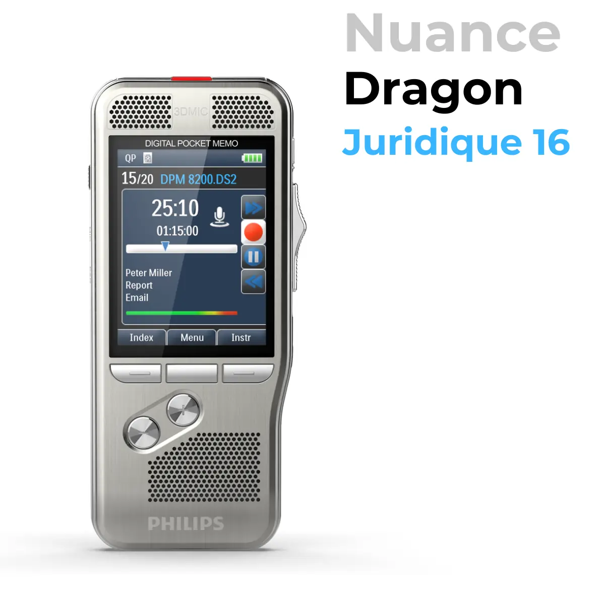 DPM8100 + Dragon Juridique