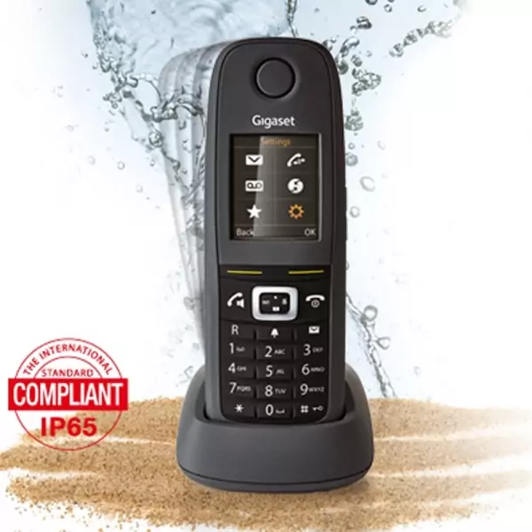 Combiné Gigaset A220 Rouge - Pour Rnis Et Analogique - Occasion