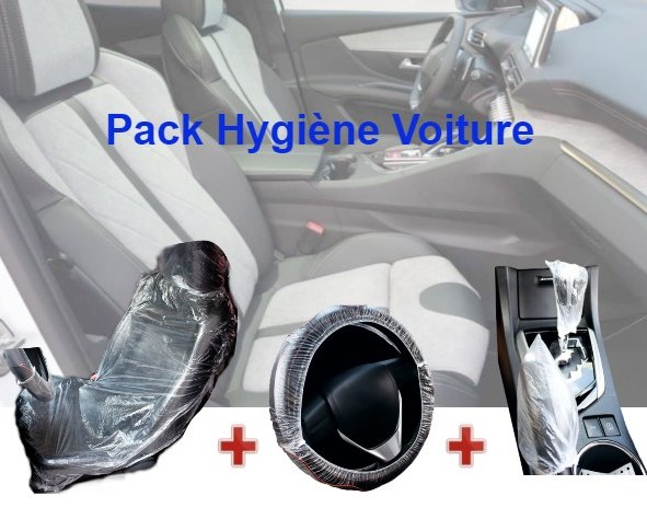 Pack housse protection voiture