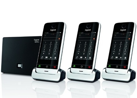 Gigaset SL910 Trio : téléphone sans fil 3 combinés